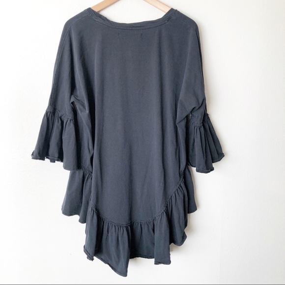 FP Beach Free People Sweetness Ruffle Tunic Top - Picture 8 of 11